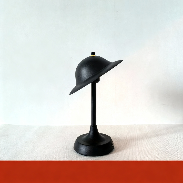 Small table lamp with slider, USB charging, creative design