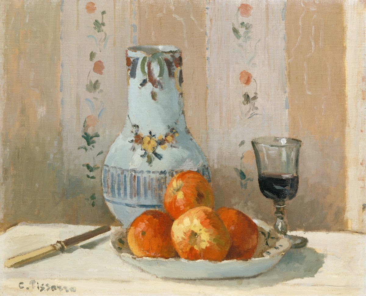 Still Life with Apples and Pitcher 1872