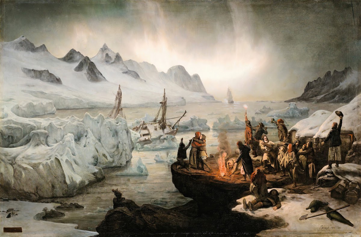 Shipwreck Victims On Icefloe 1876   1877