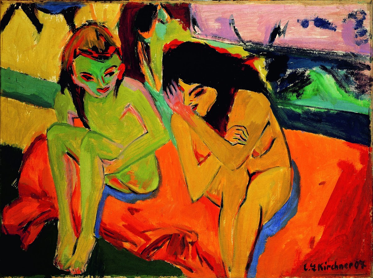 Two Girls 1910
