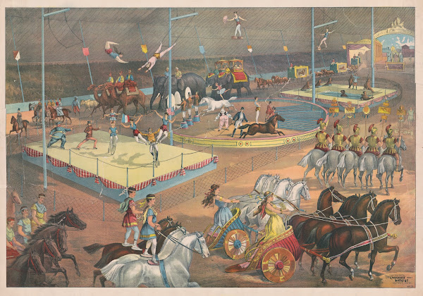Circus show 1890