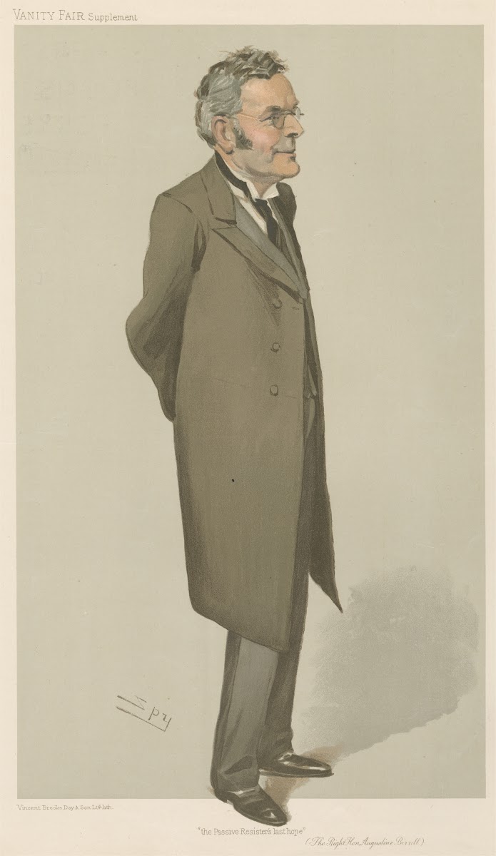 Politicians  The Passive Registers last hope The Rt Hon Augustine Birrell Januar