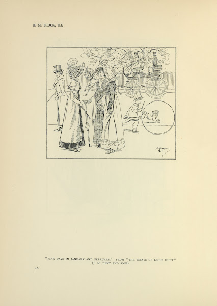 Fine days in January and February  The essays of Leigh Hunt 1914
