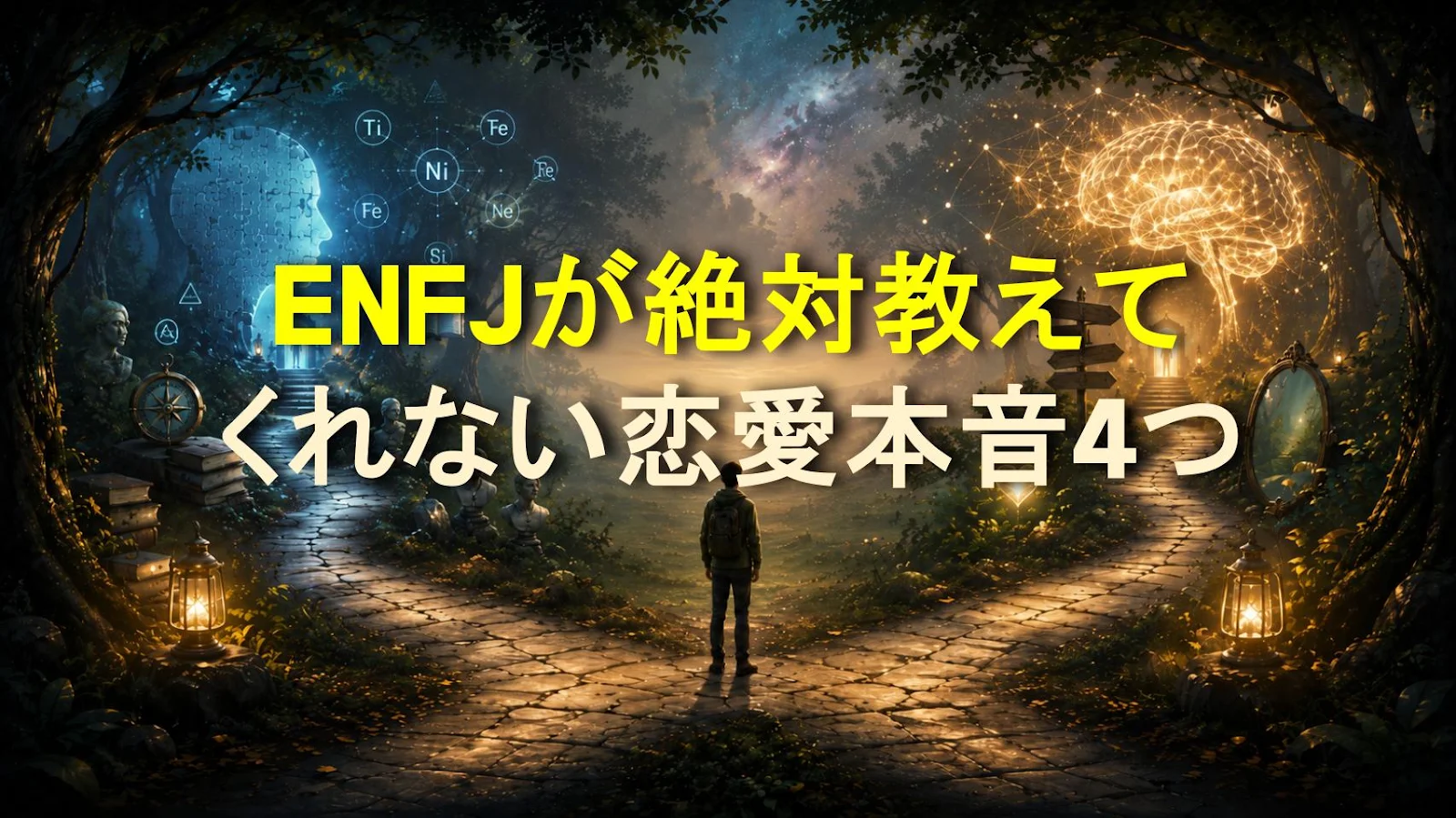 ENFJが絶対教えてくれない恋愛本音4つ