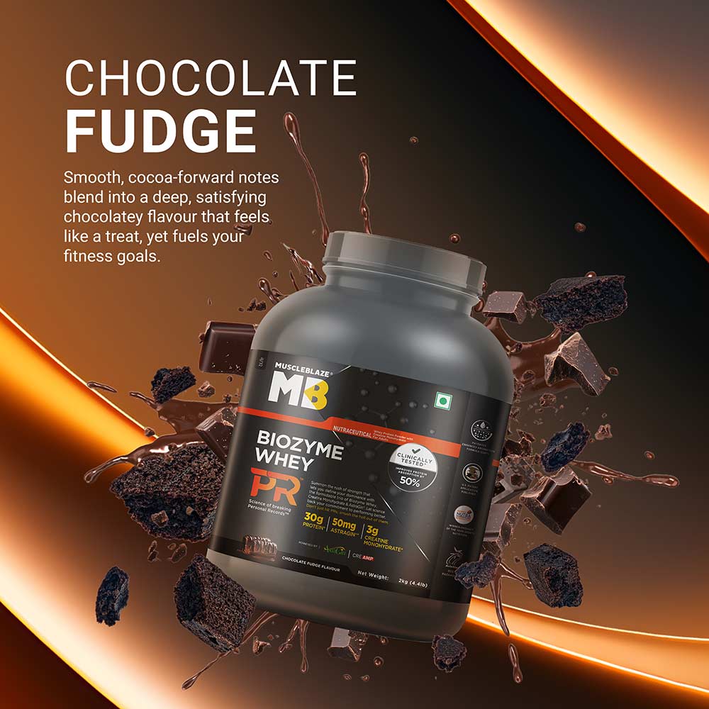 Biozyme Whey PR — Chocolate Fudge, 4.4 lb
