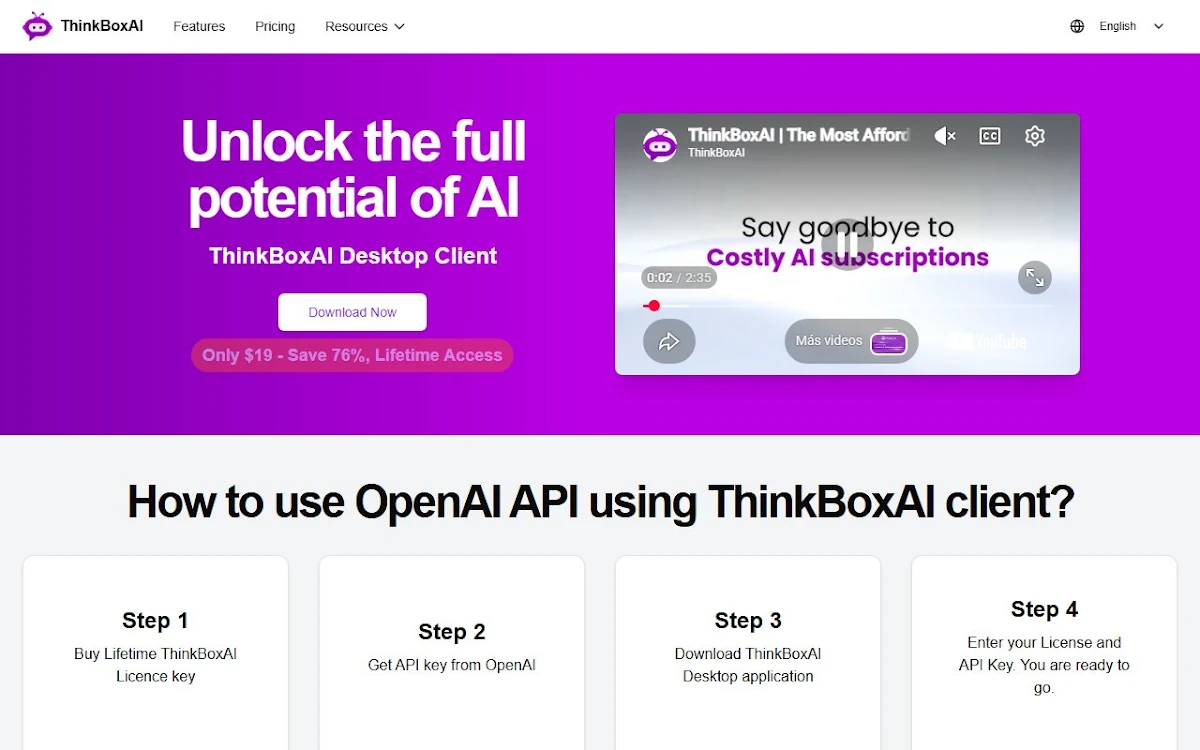 Captura de ThinkBoxAI