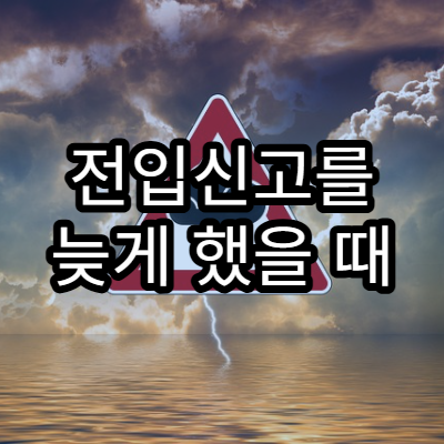 전입신고를 늦게 했을 때 실제 불이익이 발생하는 사례 분석