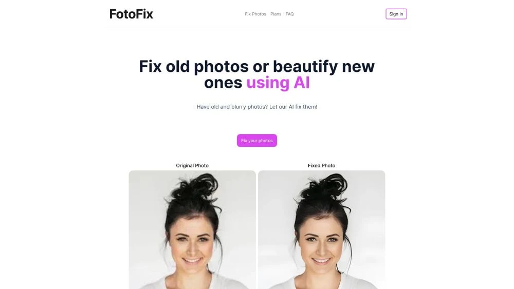 Captura de FotoFix