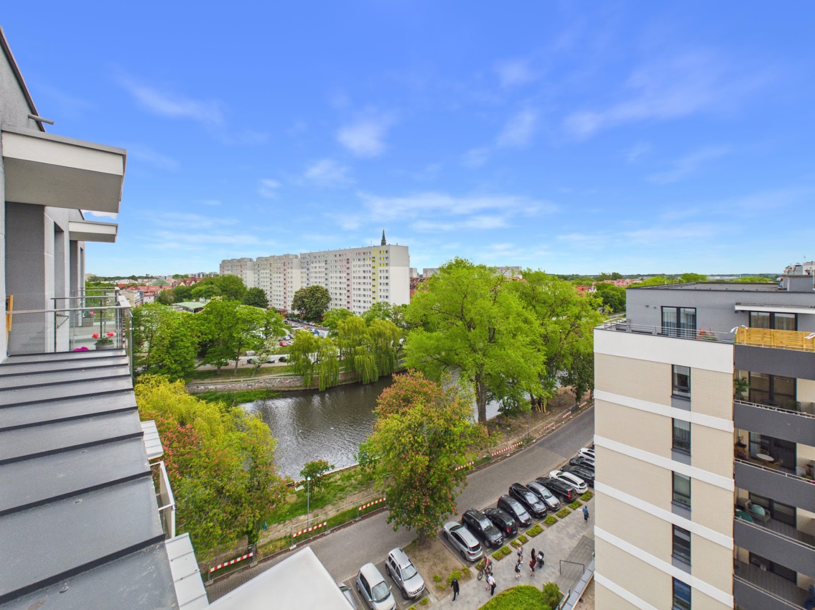 Kołobrzeg Platany | 44,5 m² | 8 piętro z widokiem na Parsętę — zdjęcie 4
