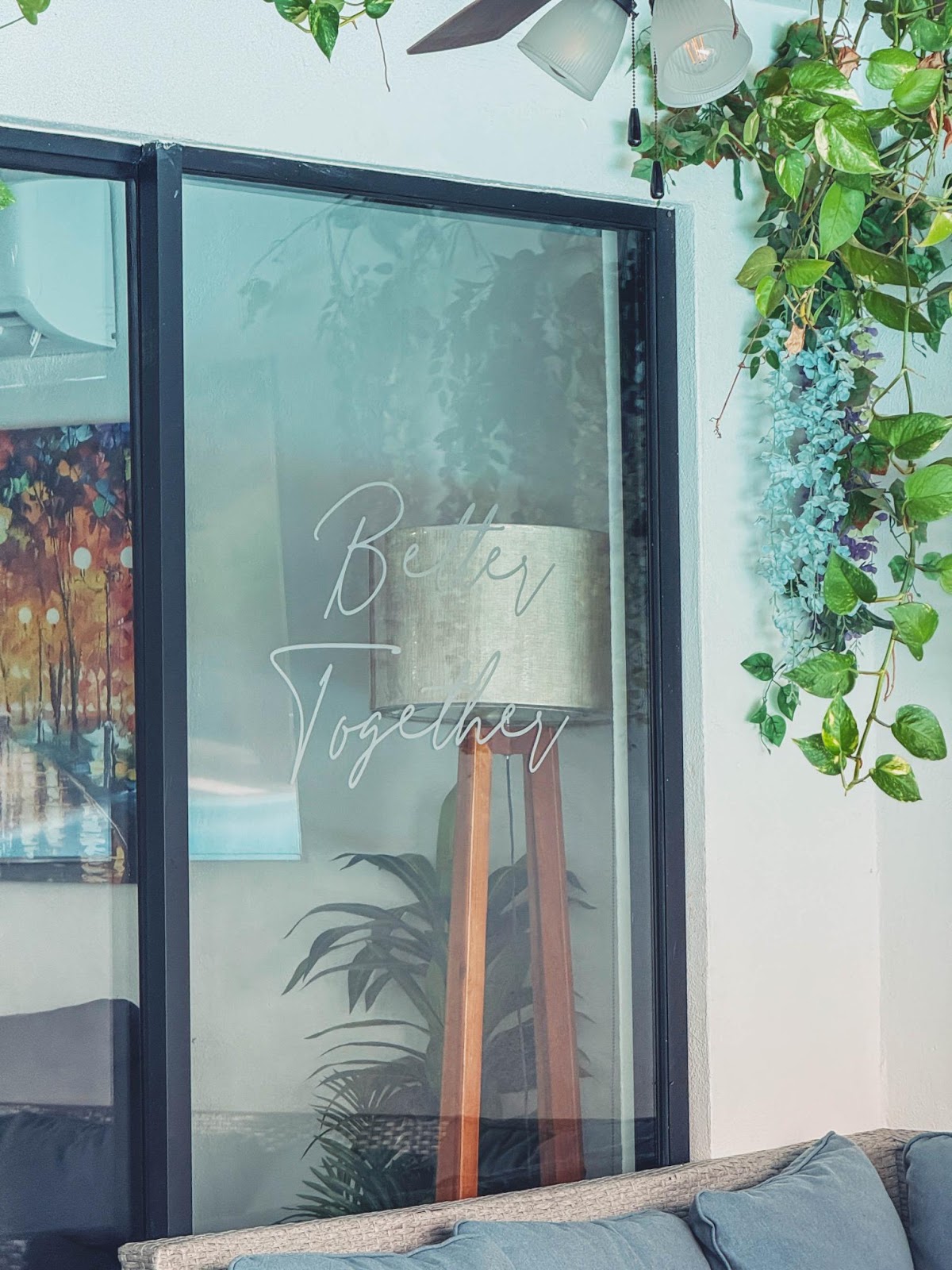 Villa Luna — rooftop dining setup