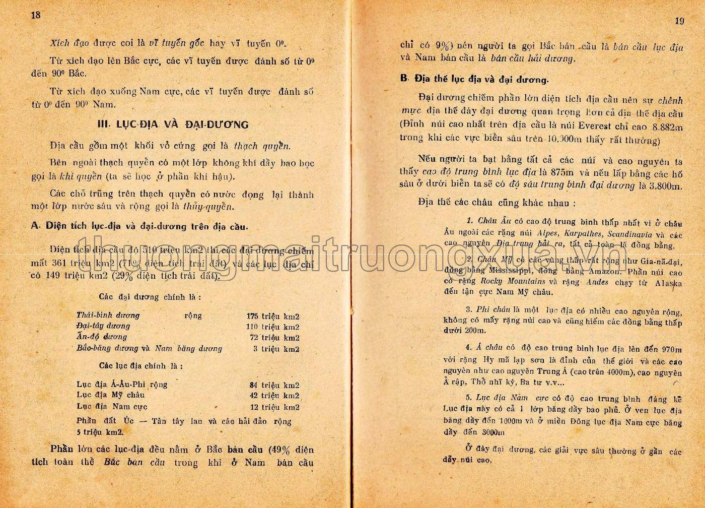 Địa lý đại cương lớp 10 (1971) - Trang 9