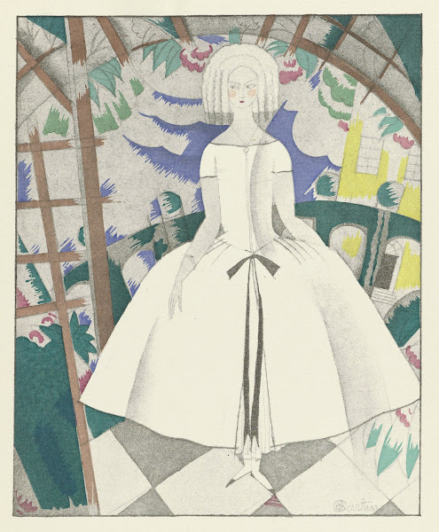 Le jardin de linfante  Robe du soir de Paul Poiret 1920