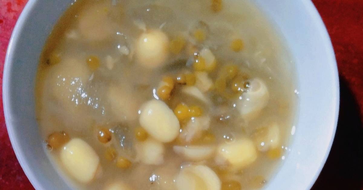 Chè nha đam đậu xanh hạt sen