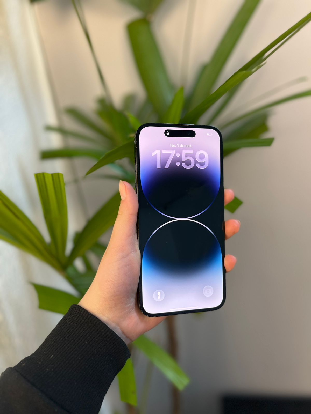 iPhone 14 Pro Max 128GB Cinza-espacial