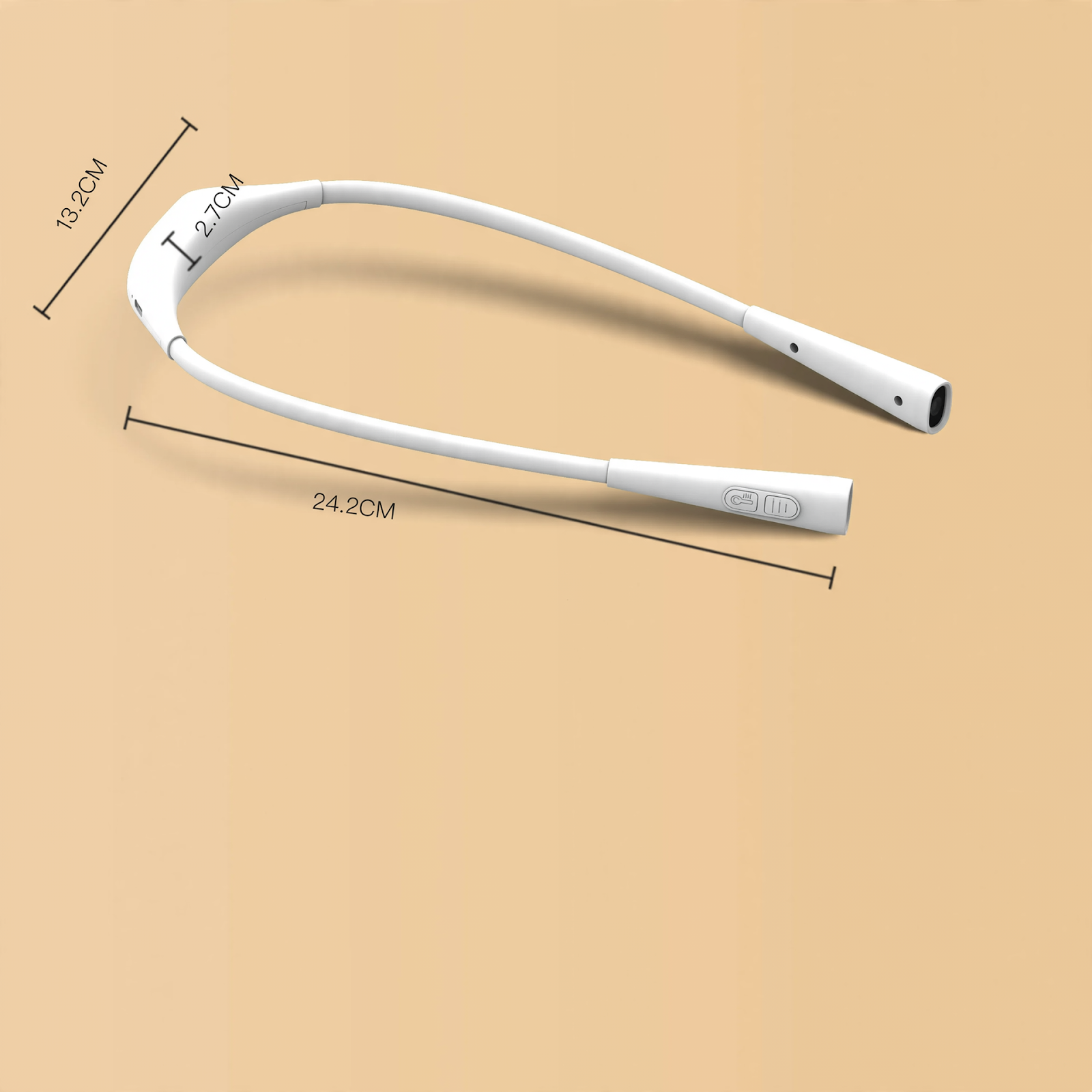 LED neck light for hands-free reading