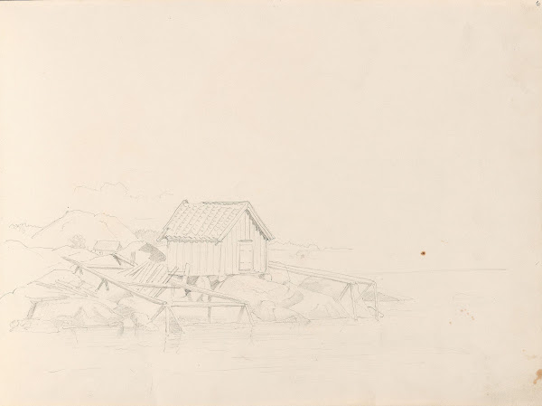 Båthus Nevlunghavn 1861