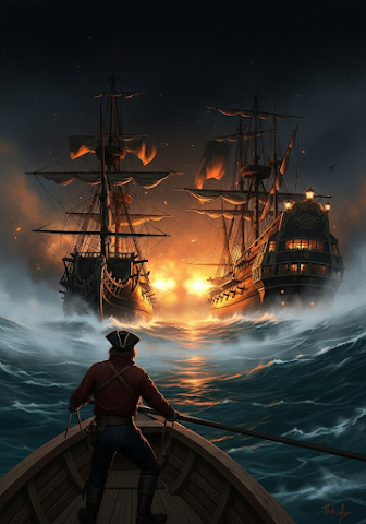 Dramatic Pirate Battle