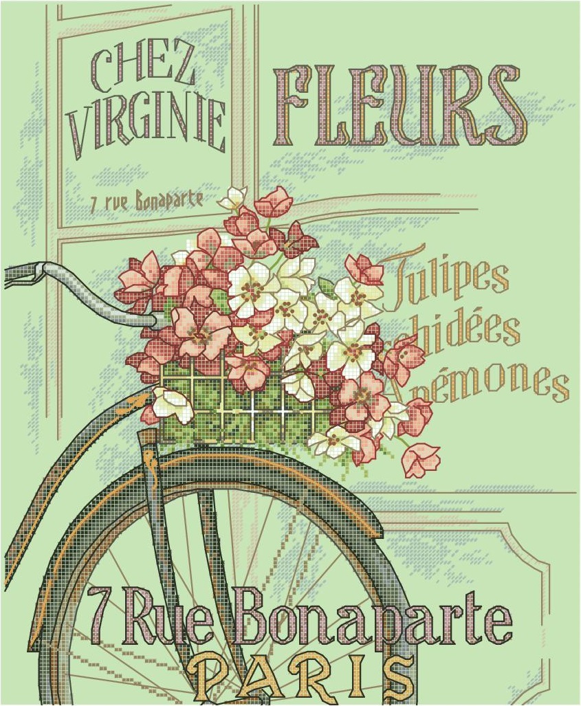 DIM35195 Parisian Bycicle