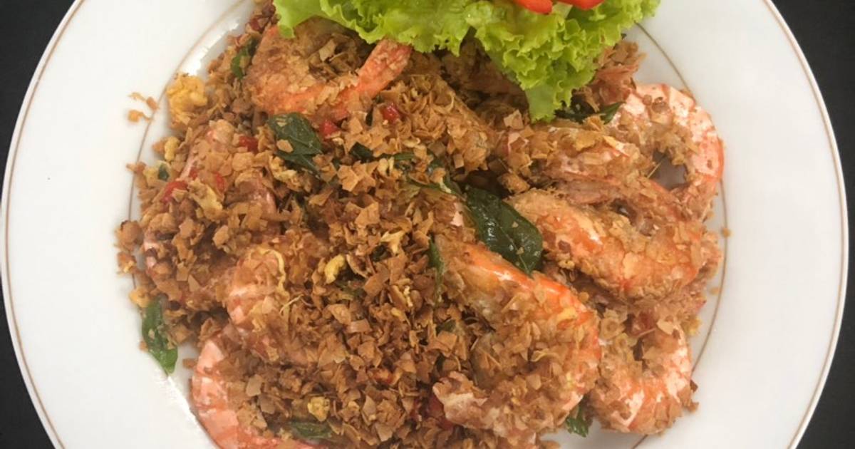 Tôm chiên lúa mạch