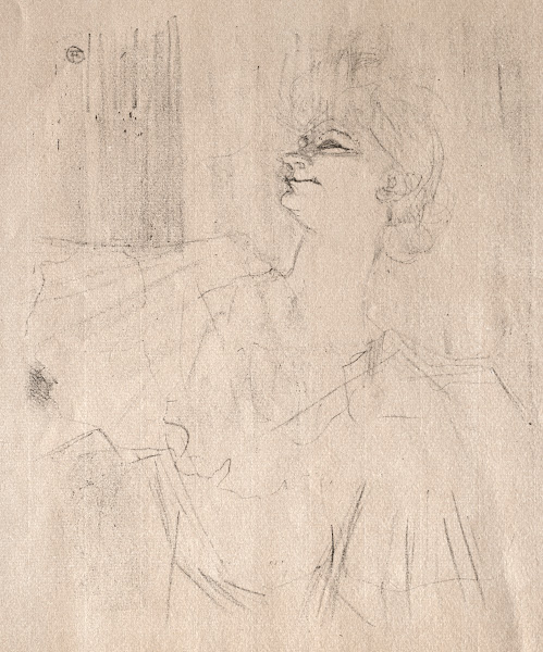 Yvette Guilbert  à Ménilmontant de Bruant 1898