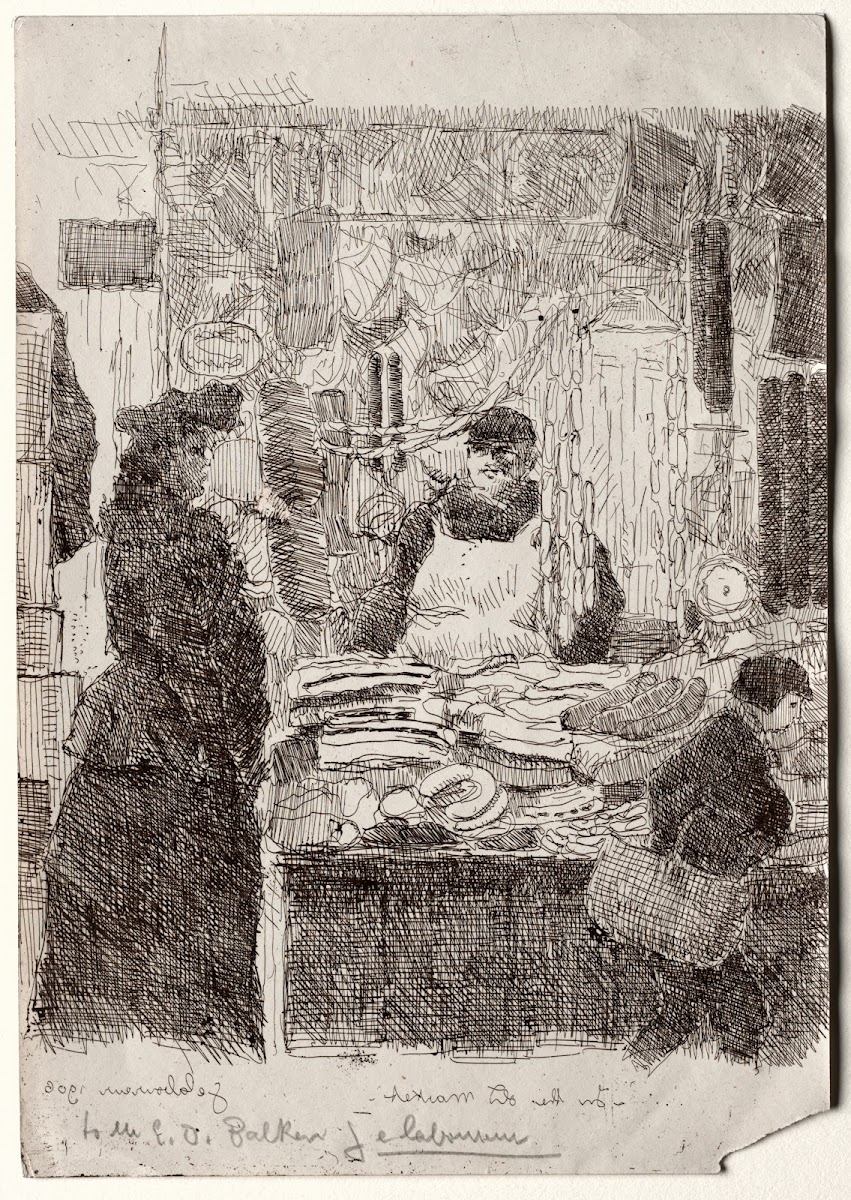 In the Old Market 1906