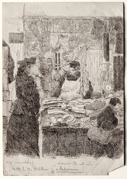 In the Old Market 1906