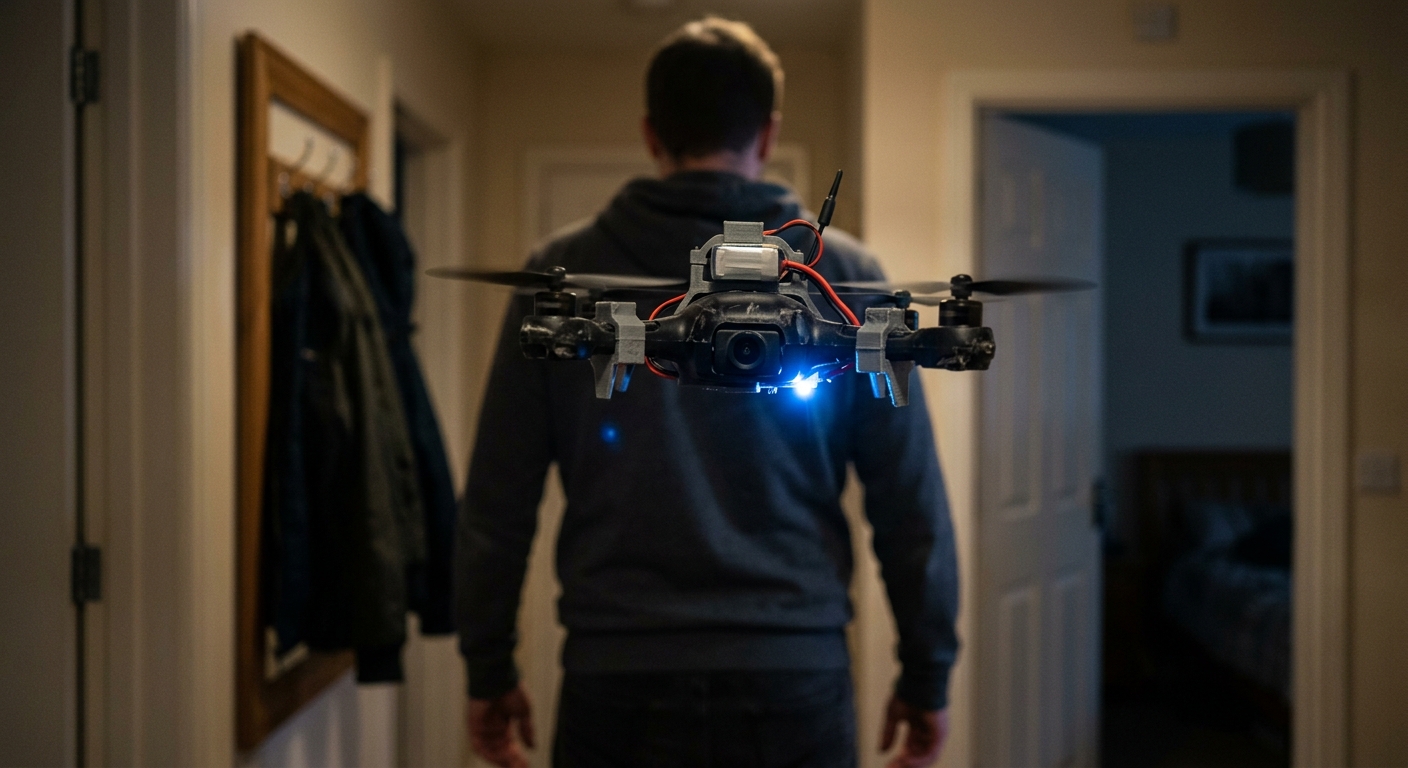 Your Face, a $100 Drone, and the AI That Never Needed a Pilot