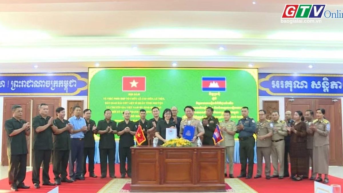 Điểm tin trưa: Gia Lai và các tỉnh Đông Bắc Campuchia thống nhất kế hoạch bàn giao hài cốt liệt sĩ - Báo Gia Lai