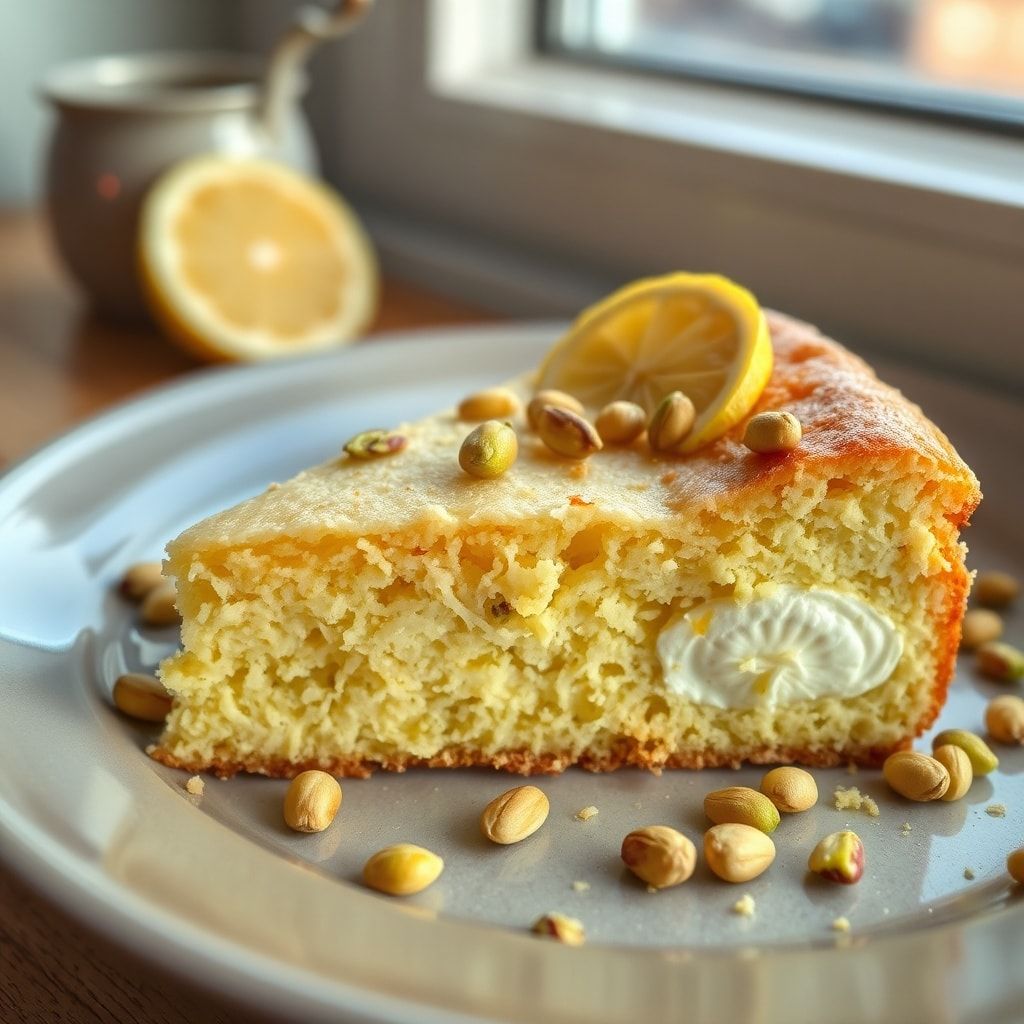 Light Lemon Pistachio Ricotta Cake Recipe: Easy, Moist & Family-Friendly