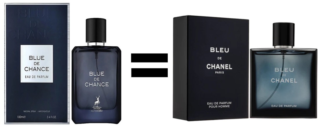 BLUE CHANCE HOMBRE  100ML EDP MAISON ALHAMBRA