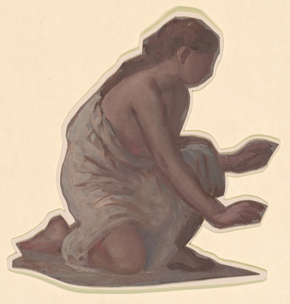 Study for Greek Girls Bathing XIII c 1872