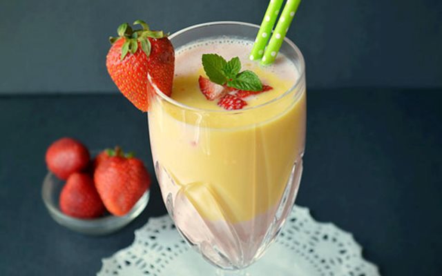 Sinh Tố Dâu Tây Xoài
