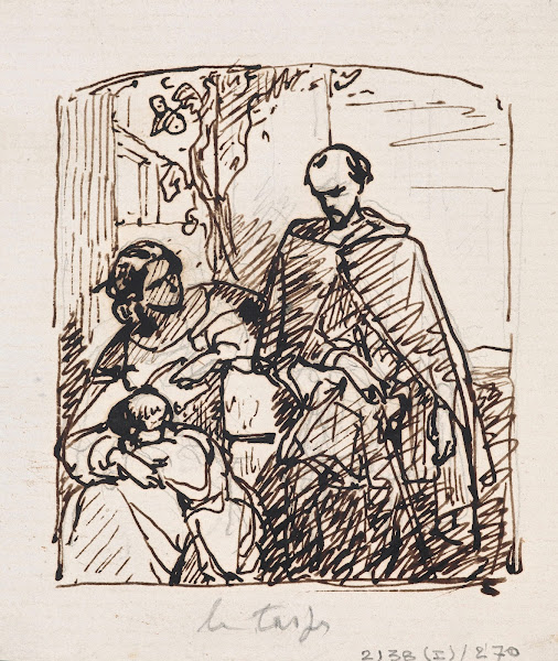 Torquato Tasso Dressed as a Sheperd Visits his Sister Cornelia in Sorrento