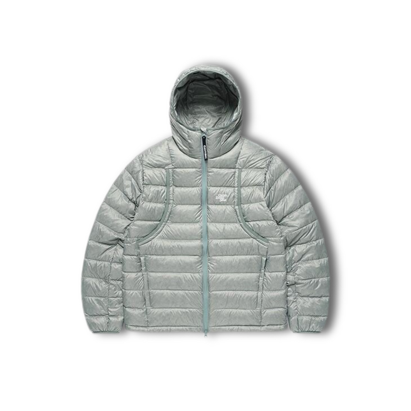 Lightweight women's down jacket with hood