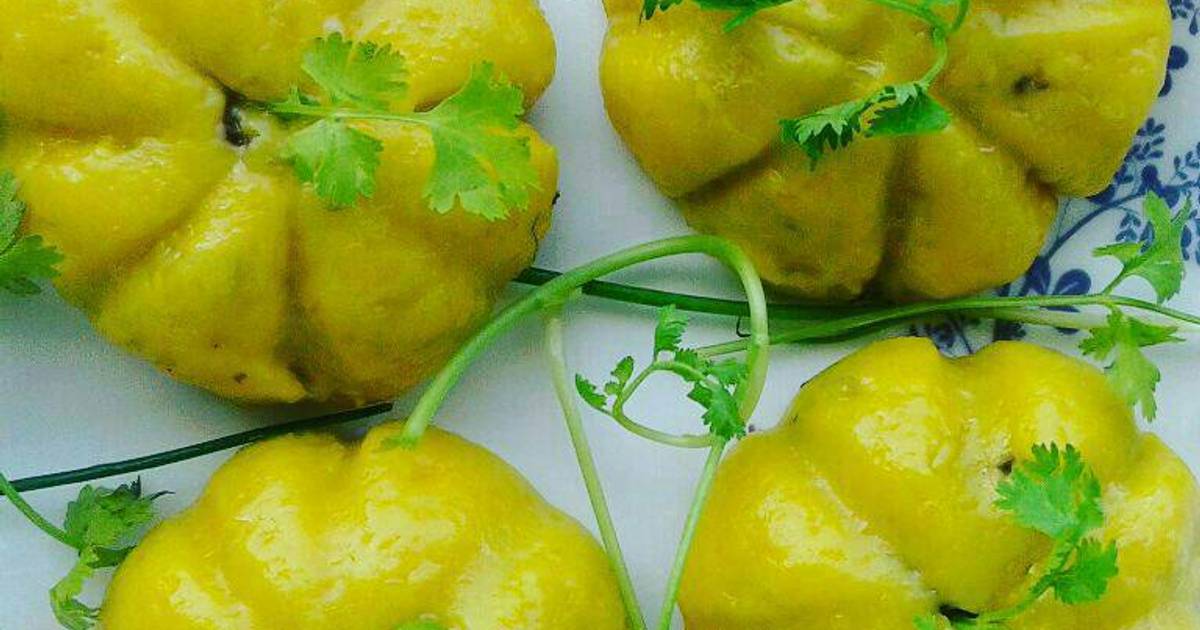 Bánh bí đỏ tôm thịt
