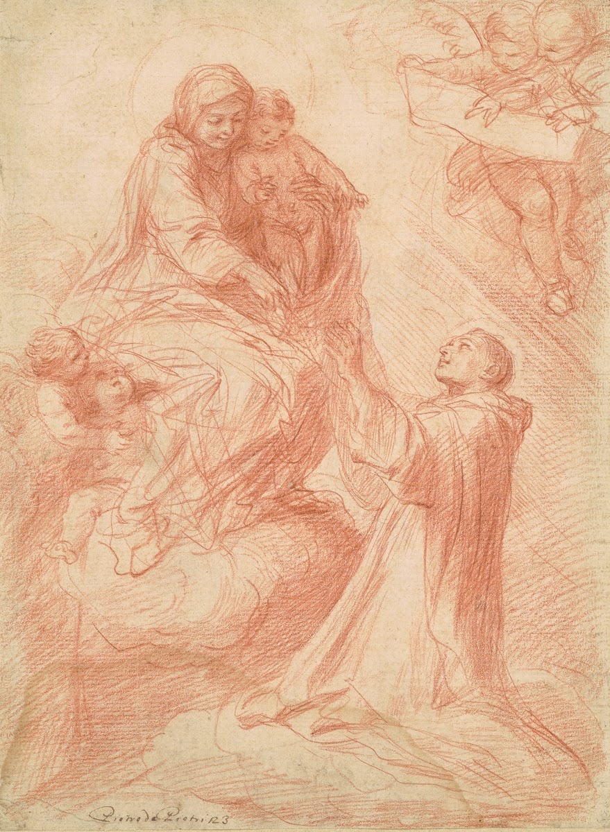 The Vision of Simon Stock c 1680 1700