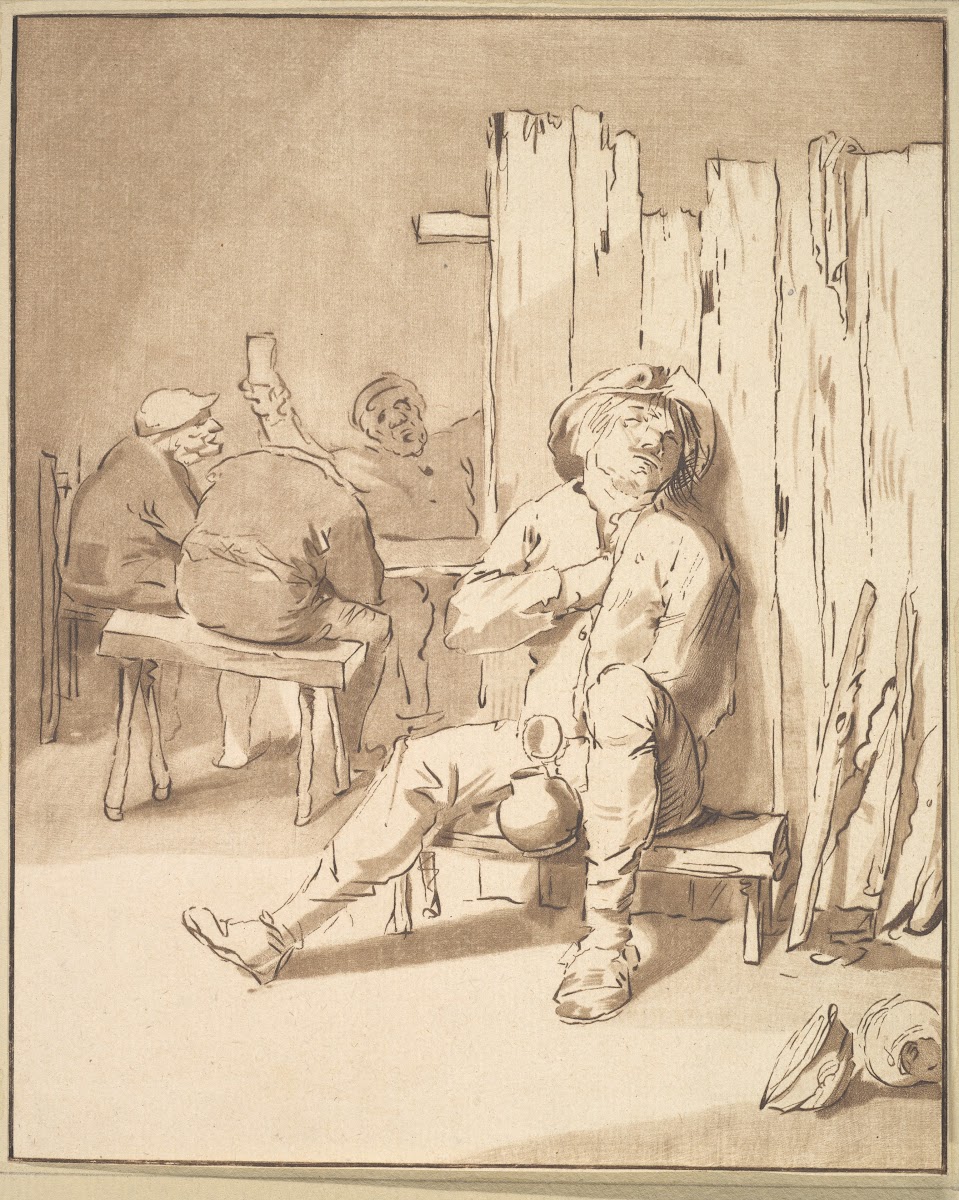 Drunken Farmer in an Inn 1775