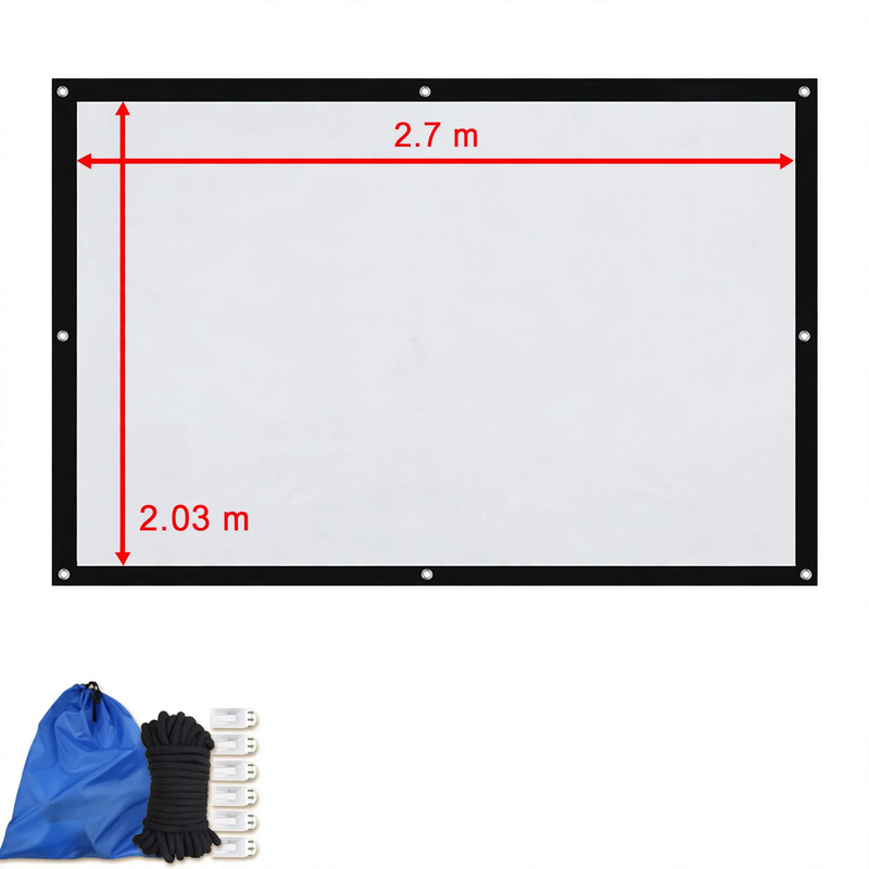 Projection screen, canvas screen