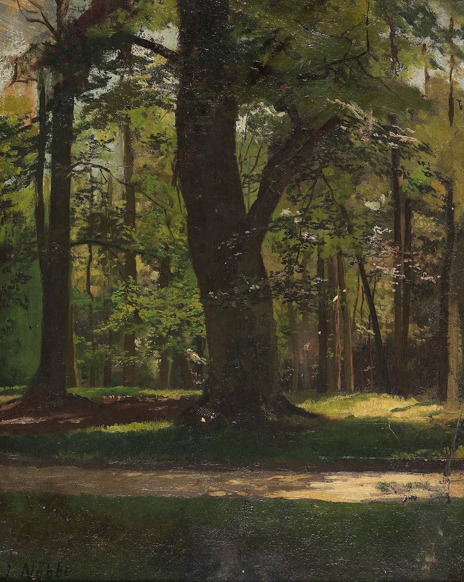 Waldlichtung Im Tiergarten Berlin 1876