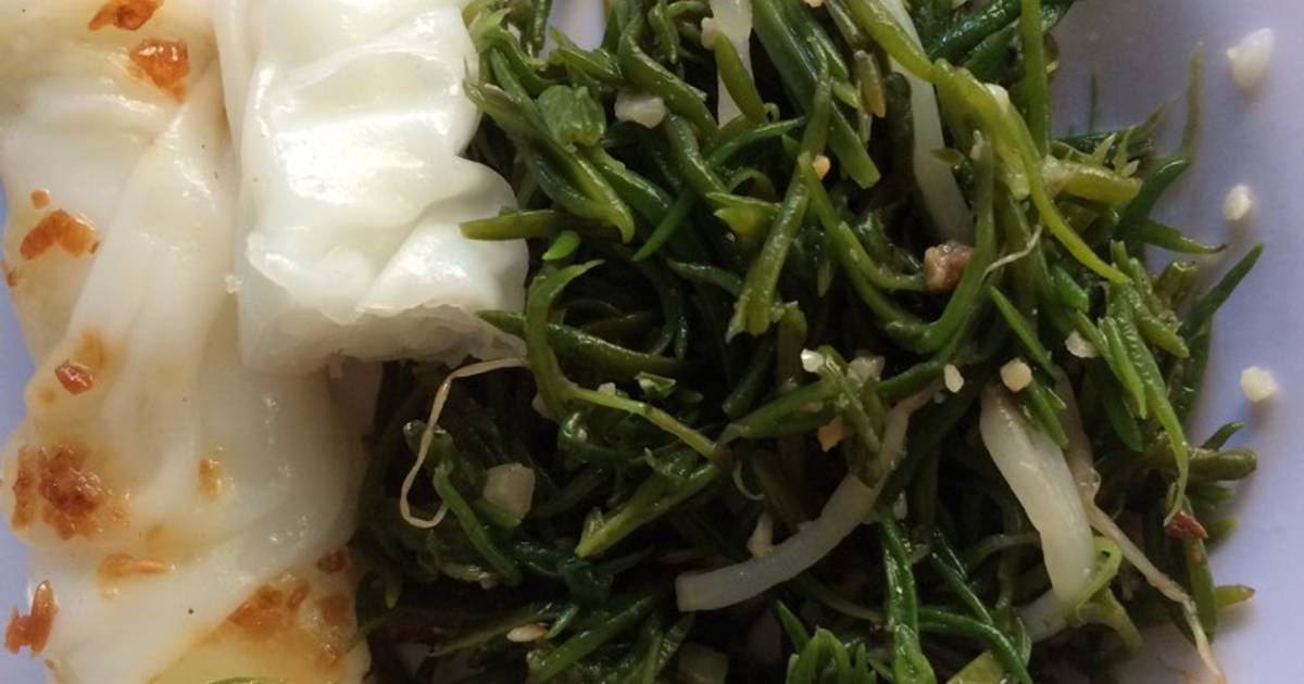 Bánh mướt (cuốn) - rau nhót