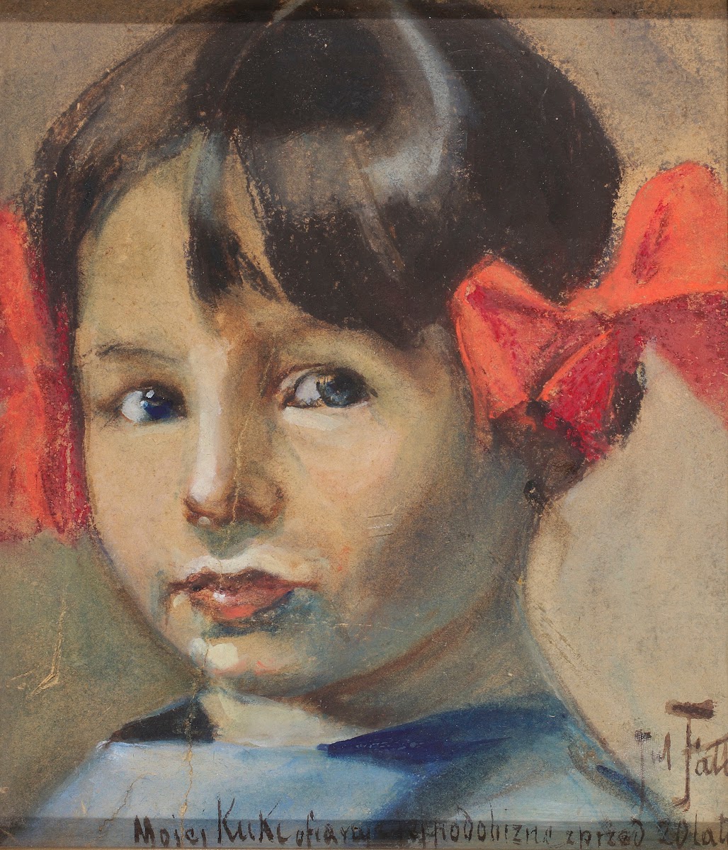 Portrait of daughter Kuka 1906