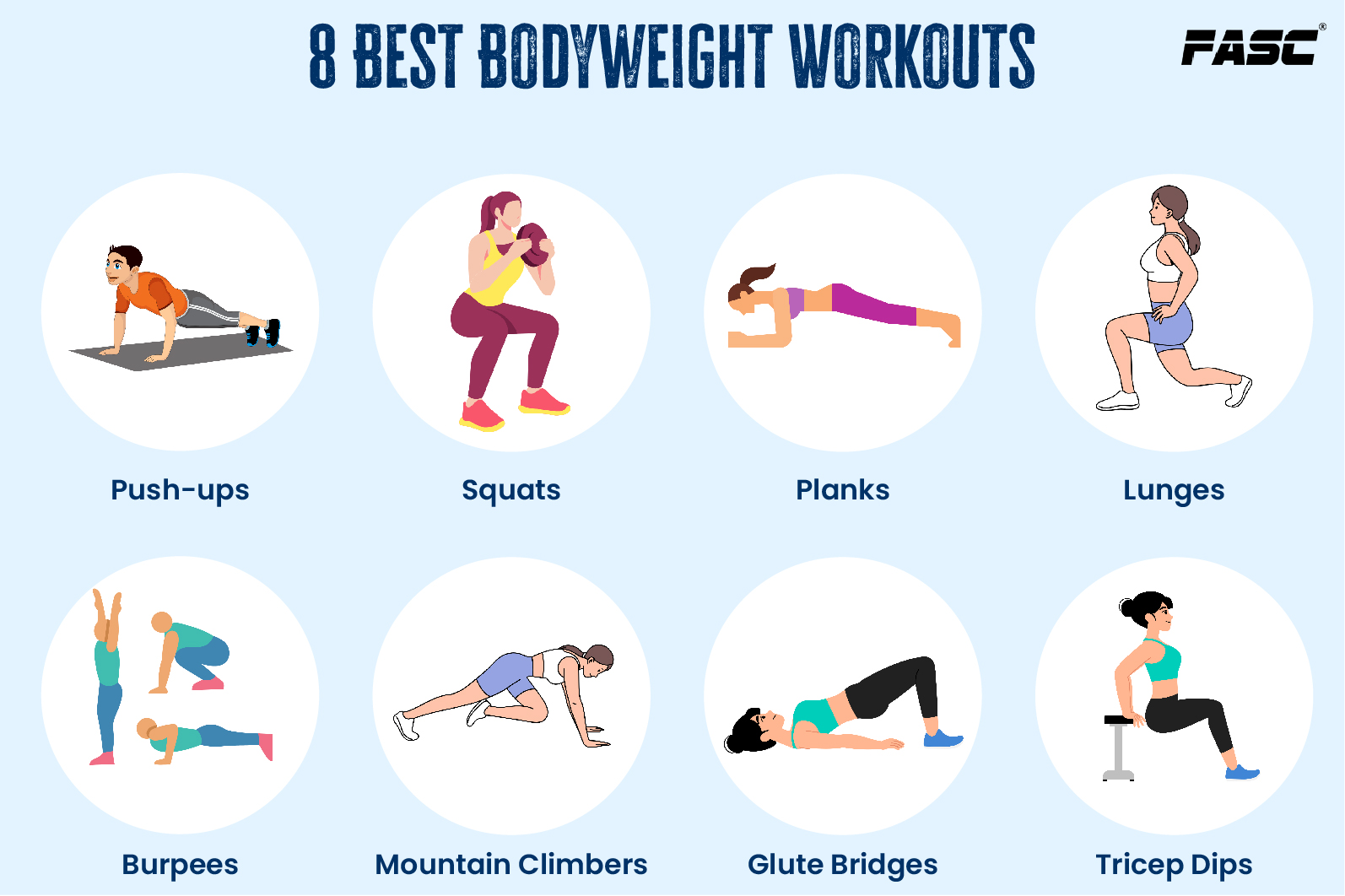 8 Best Bodyweight Workouts