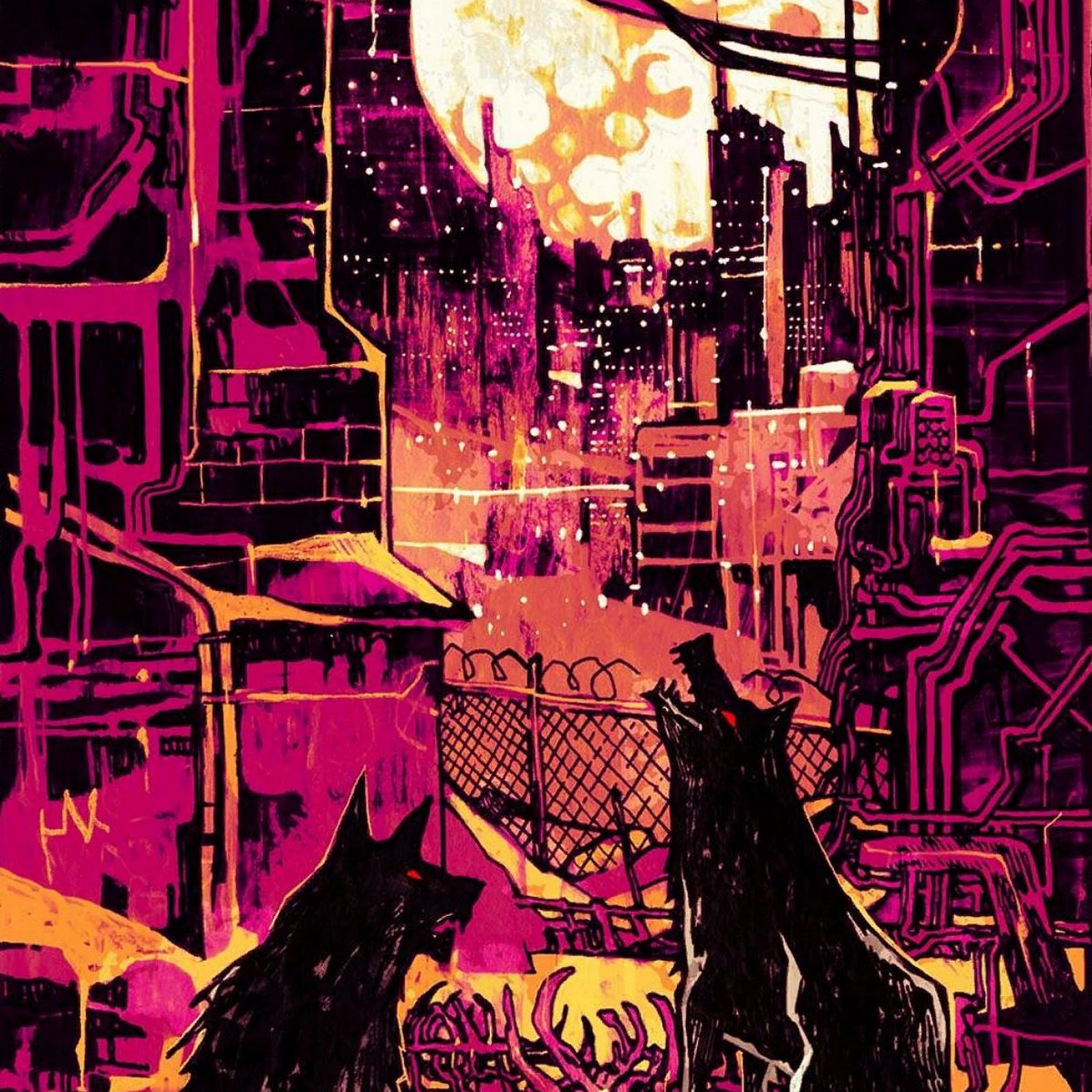 Download Cyberpunk 2077 Tarot Art Full HD iPhone