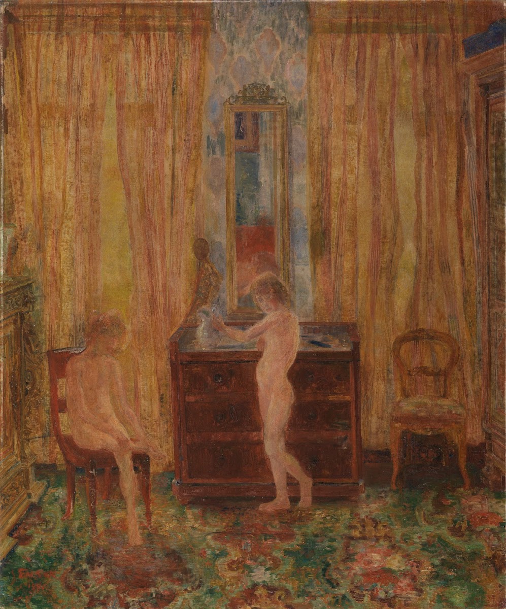Children at their Morning Toilet 1886