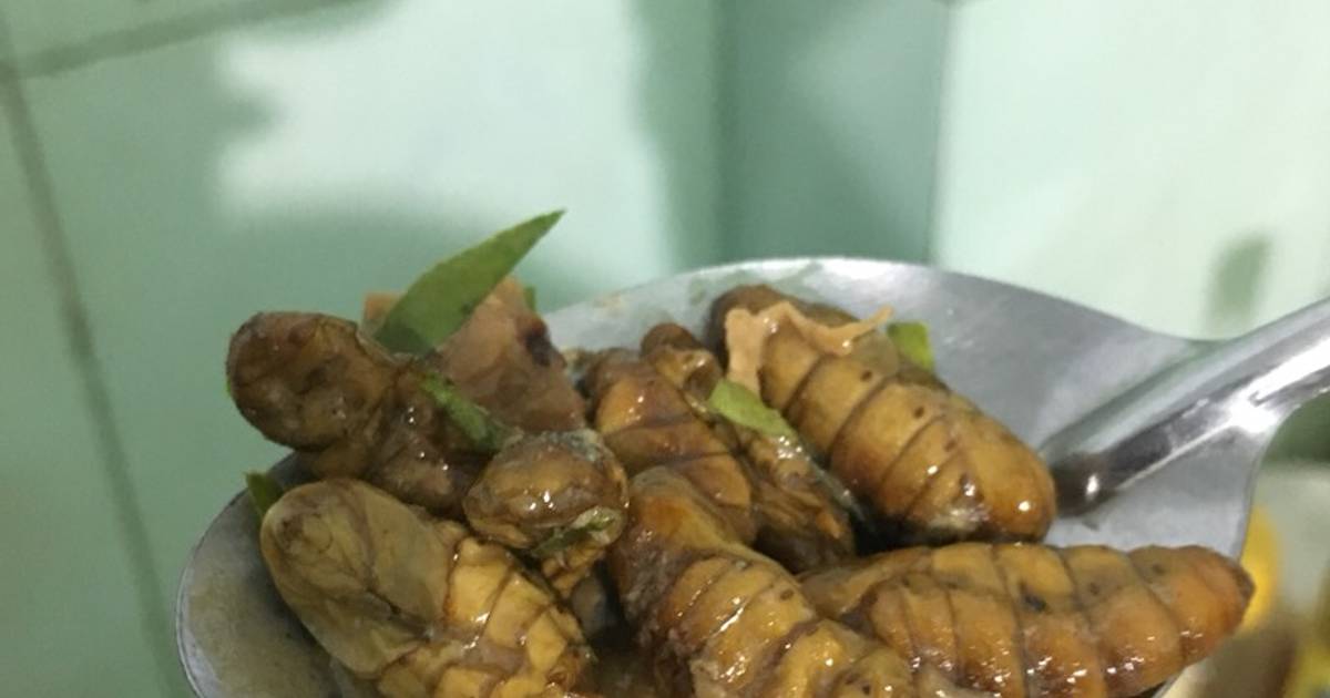 Nhộng rang lá chanh siêu ngon 😋