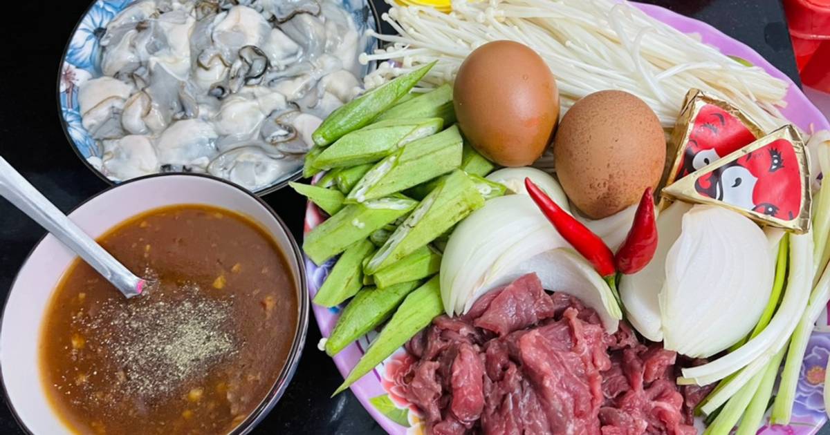 Bò hàu sốt hẻm.🤗