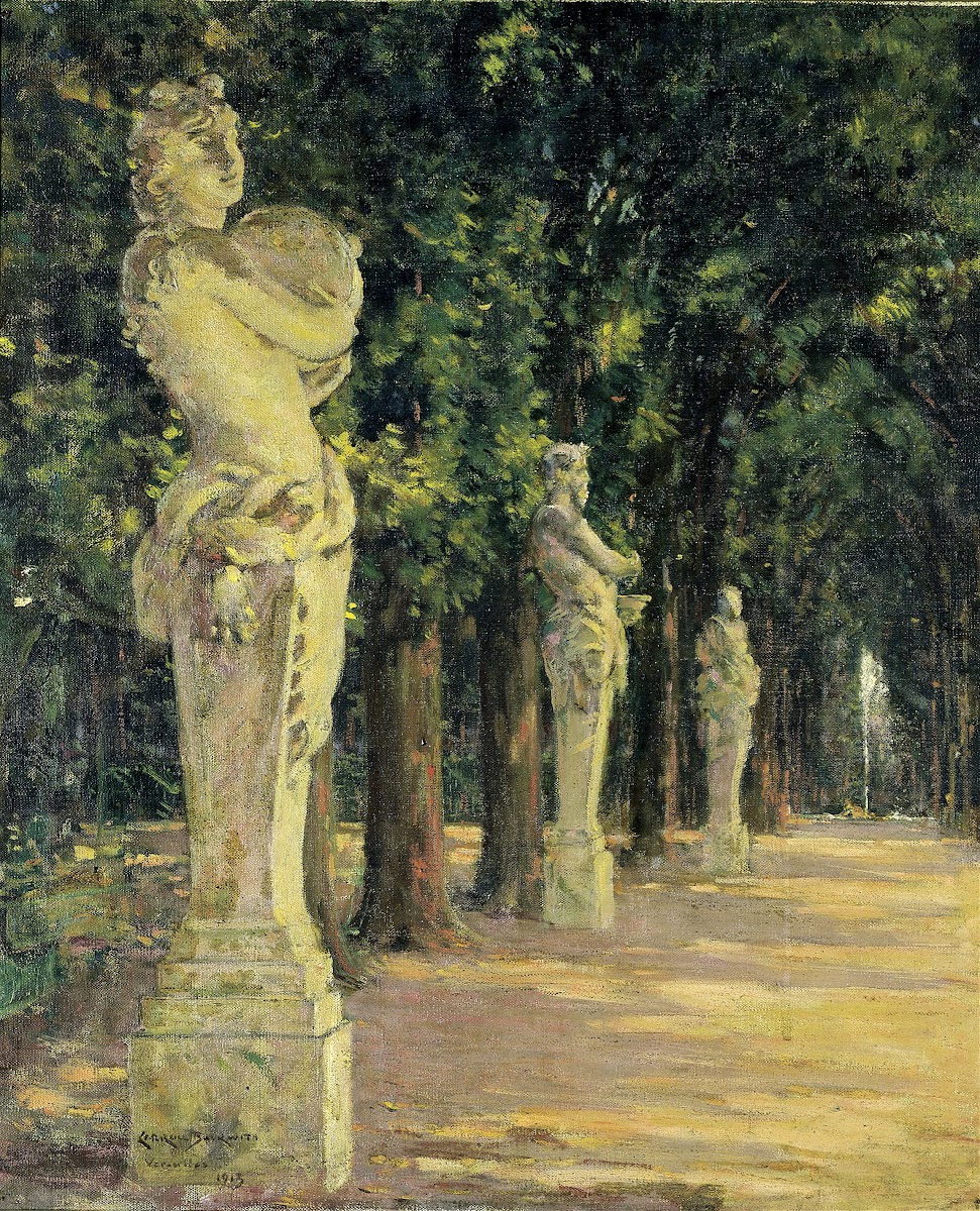 Allee de lEte Versailles 1913