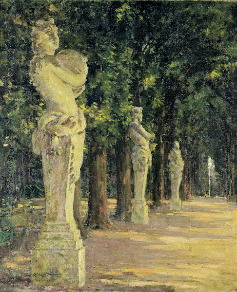 Allee de lEte Versailles 1913