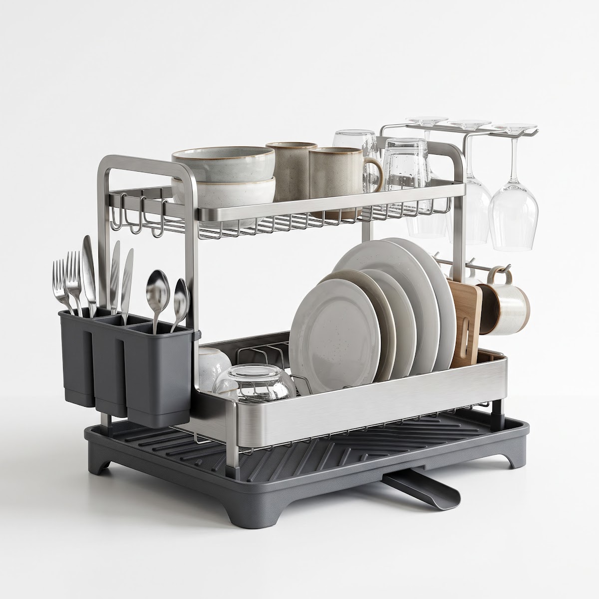 Best Dish Drying Racks for Small Kitchens (2026) - BEST PREMIUM — PRODUCT SHOT