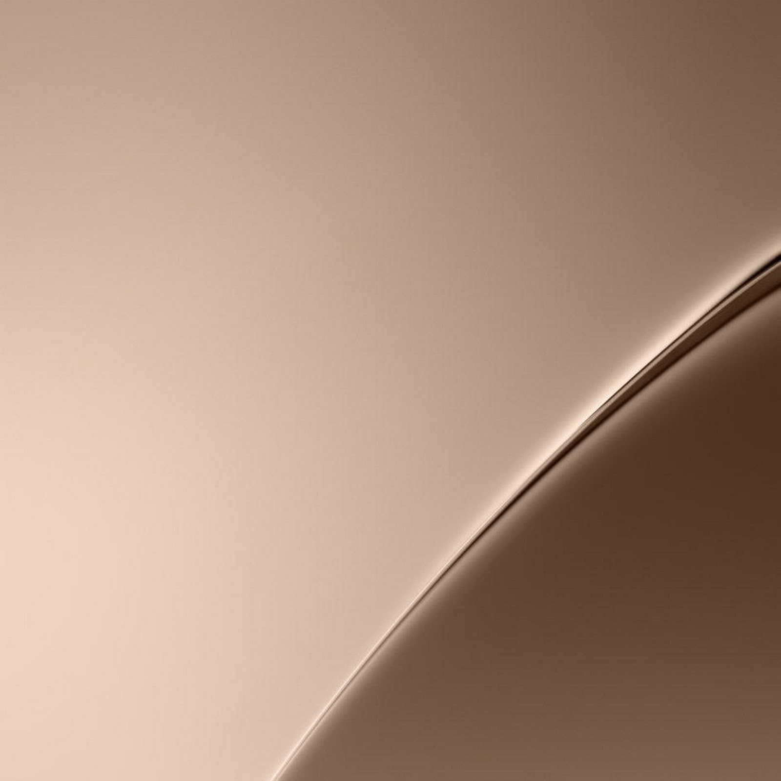 Download Smooth Metallic Tan Curve iPhone